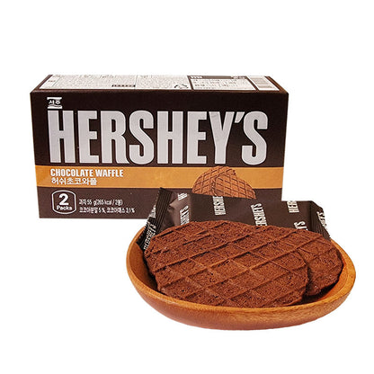 Hershey's Chocolate Waffle Cookies From Korea  55g*32 per case