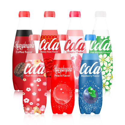 400ml Limited Edition Coca Cola Blueberry Sakura Peach Honey Rose Flavor (Malaysia) 24 Bottles/Case