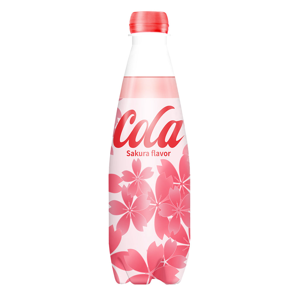 400ml Limited Edition Coca Cola Blueberry Sakura Peach Honey Rose Flavor (Malaysia) 24 Bottles/Case