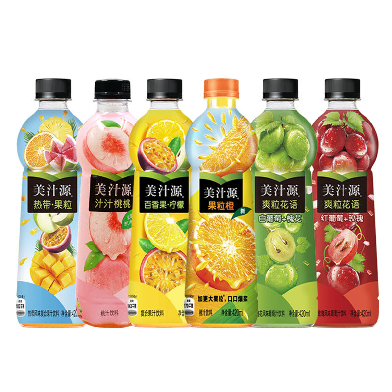 Minute Maid Juice Fruit Punch 420ml （China）12 Bottles/Case