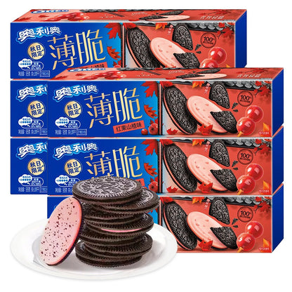 Oreo Autumn Limited- Edition Special Hawthorn-Flavored Sandwich Cookies(China) 97g*24/case