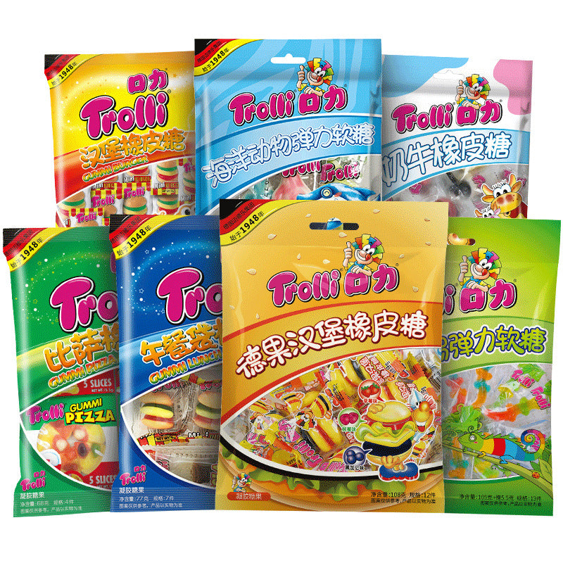 Colorful Trolli Gummy Candy (China)