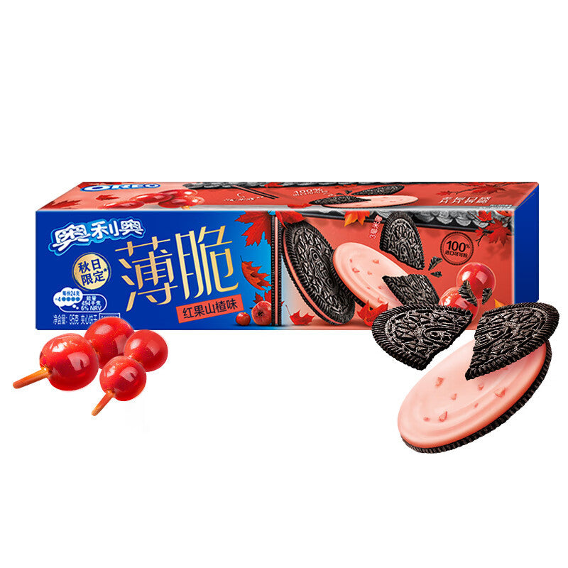 New Oreo Crispy Sandwich Biscuits Strawberry Matcha Vanilla (China) 95g*24/Case